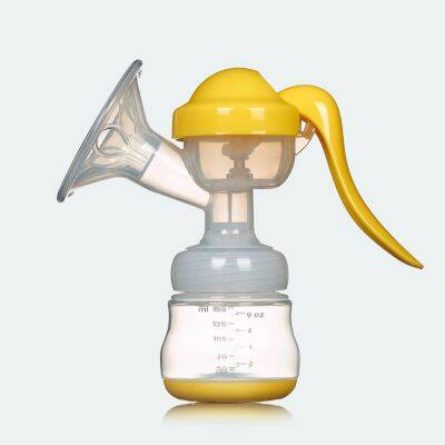 Breast pump manual suction large silica gel breast milk baby feeding