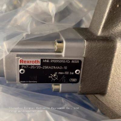 R900950953 Model: PV7-2X/20-20RA01MA0-10 Order number: R900950955 Model: PV7-2X/20-25RA01MA0-10 New German imported blade pump Rexroth - Rexroth