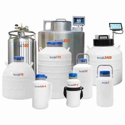 China Cryogenic Bottle Canister For Liquid Nitrogen