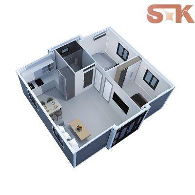 SXKON 20FT Retractable Container Room Hall With Shade photo-4