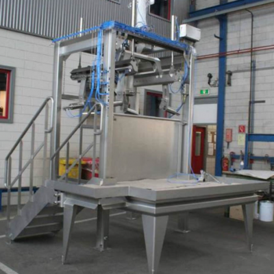 Fertilizer granules Ton Bag Packaging Machine Jumbo Bulk Bag Weighers Weighing Bagging line FIBC filling station
