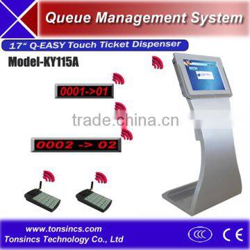 Banking/Telecom Electronic PC Computerized Wireless Queuing Management System