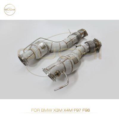 Exhaust Downpipe for BMW M5 G90/M6 F10 F06/F90 M5 M6/X2 35i/X3M X4M F97 F98 Stainless Steel Performance Upgrade Increase High-performance Auto Parts photo-5