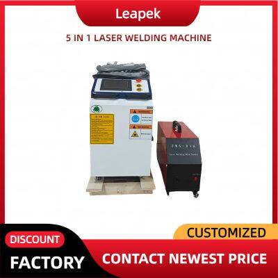 Portable Relfar 5 in 1 Discounting Automatic Fiber Laser Welder Handheld Laser Cutting Rust Cleaning and Weld photo-5