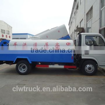 2014 mini Dongfeng high pressure jetting truck, china pressure washer truck