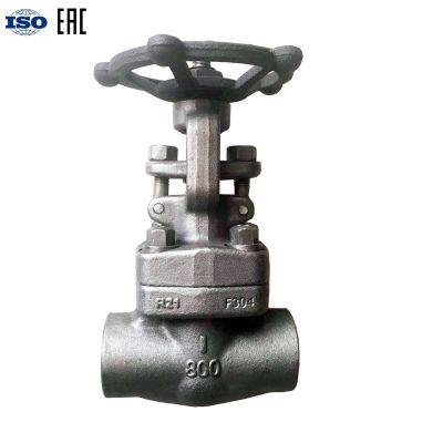 ANSI Forged Gate Valve 150LB-1500LB API 602 ASME B16.34 Forged Steel Gate Valve 1/4\
