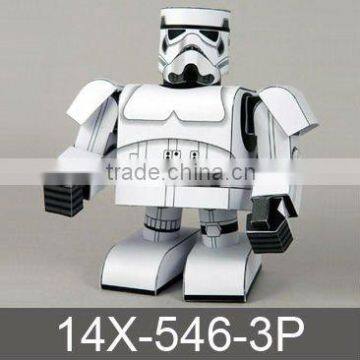 high quality paper robot toy