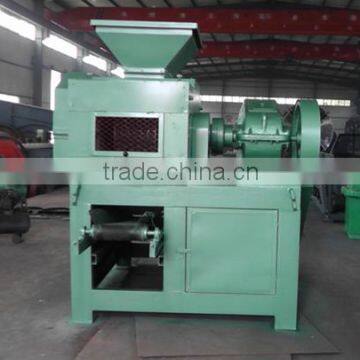 9Cr2Mn Steel Roller Press Round Shape Charcoal / Peat / Coal Briquette Making Machine
