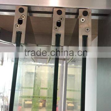 FD-9000H China High Quality Separate Panel Special Design Frameless Folding Glass Door photo-3