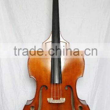 3/4 fully solid round top handmade carved double bass/upright bass