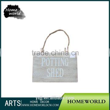 Distressed Travelling Wall Mounted Christmas Hotel Outdoor Sign Board