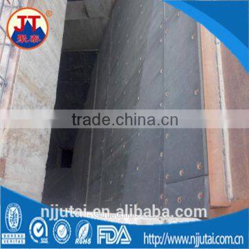 10-200mm thick black UHMWPE coal bunker liner