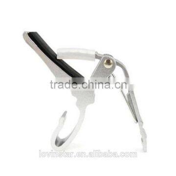 Drop Shipping world musical instrument korea aluminium alloy Acoustic Electric Quick Change Four Colors Guitar Capo