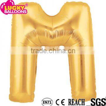 34 inch advertising toy use available metallic balloons letters