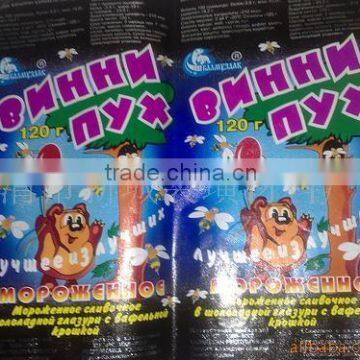 Printed on Aluminium Foil laminated paper for ice cream packaging