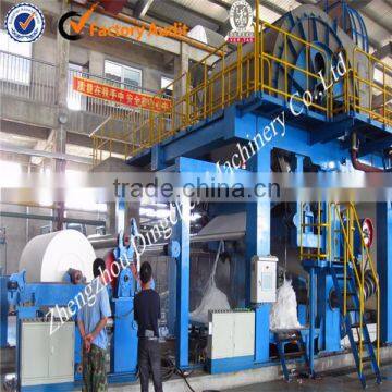 new small production machinery newsprint paper/ a4 paper/ office paper making machine price