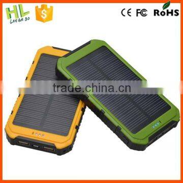 Biggest capacity 10000mah solar battery charger 12v