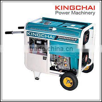 KINGCHAI Power Machinery open type 5.5kva diesel generator 3 phase digital display panel/ double meters 186F-1 Engine