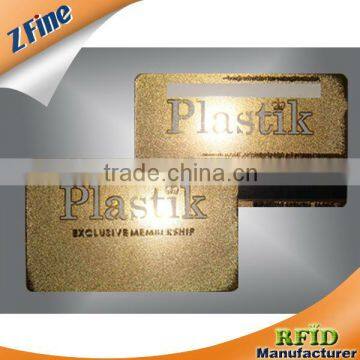 New design etching metal busniess invitation VIP card/name card/smart card