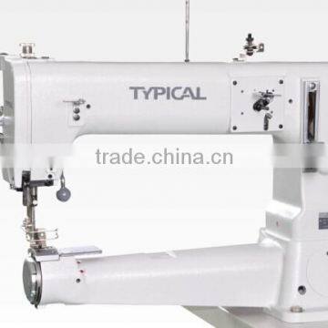 Typical TW3-441Q Extra heavy-duty compound feed cylinder arm lockstitch industrial sewing machine