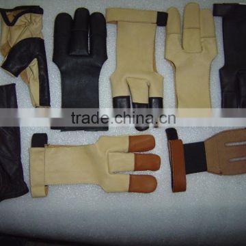 ARCHERS,BURNISH,BOW,SHOOTING LEATHER GLOVES