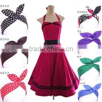 Walson Women's Dot Vintage Style 1950s Rockabilly Party Swing Skaters Dress Party Dresses photo-2