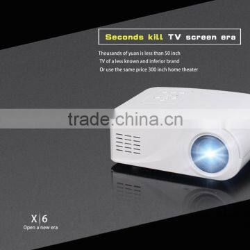 wholesale alibaba hd mini led projector 3d 1080p,home theater projector ,Mini Projectors x6