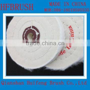 Mini cotton buffing wheel