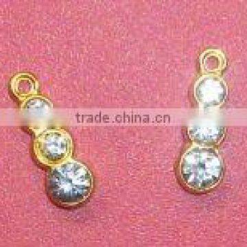 Bra accessories rhinestone pendant