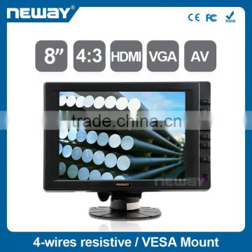 New 8 inch LED Monitor /application Monitor / Car Monitor