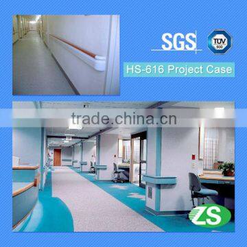 pvc+stainless steel handrail for hospital handrial with high quality