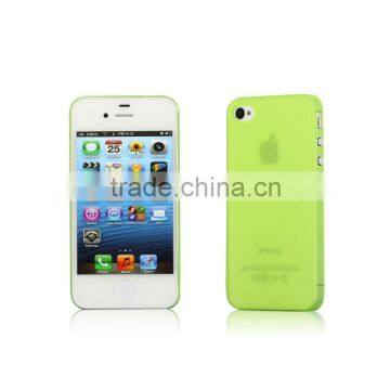 0.35mm ulta slim mobile phone flip case for iphone4/ 4s