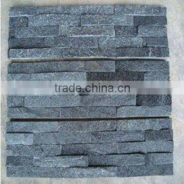 grey slate stacked stone