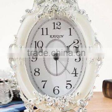 oval desktop clock or home alarm clock wholesaler