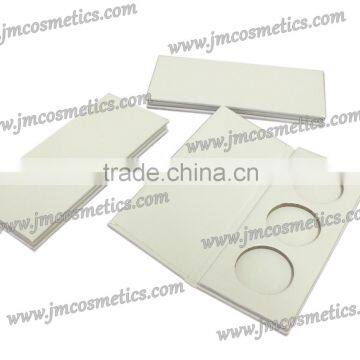 Beauty cosmetics empty eyeshadow packaging customized paper case materials