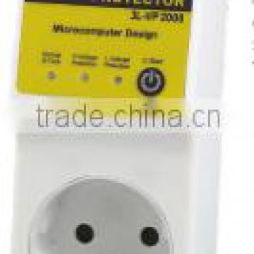 French push button voltage protector high and low voltage