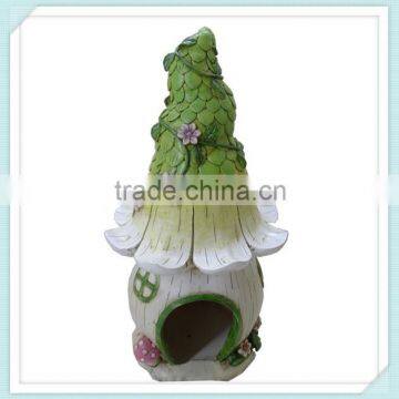 colorful bird house resin garden house for sale                        
                                                Quality Choice