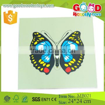 Educational Montessori Toddler Toys Butterfly Puzzle Wooden Game Toy Educational Toys Puzzle