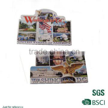 City picture fridge magnet eco-friendly fridge magnet/full color printed coated paper magnet/High performance