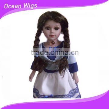 Fashion and beautiful doll wig