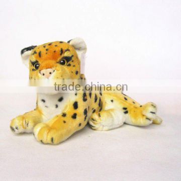 Lovely plush leopard animal toy from Yiwu factory