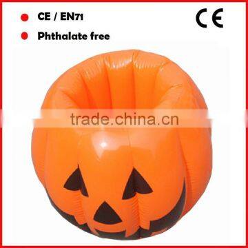 PVC Inflatable pumpkin beer/beverage bucket for sale
