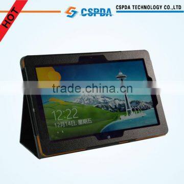 For Acer Iconia Tab W510 10.1 Tablet Black Folio PU Leather Case Cover With Stand