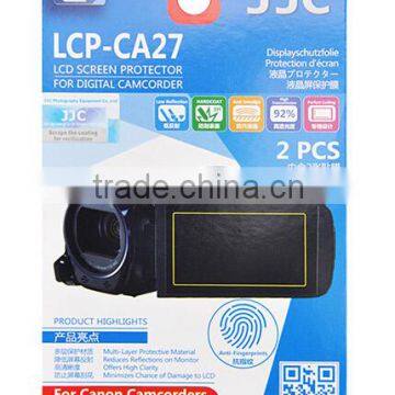 PET Guard Film JJC LCP-CA27 LCD screen protector for CANON Camcorders 2.7'' LCDS