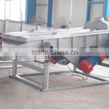 Compression type vibrating screen of high-technology gypsum powder production line