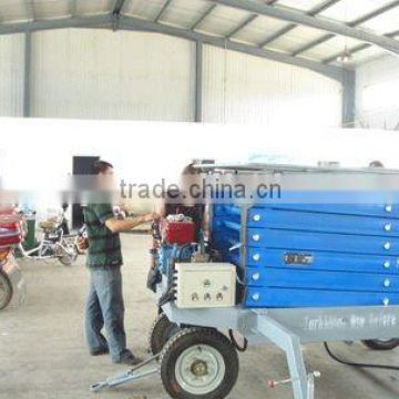 double power hydraulic scissor lift platform