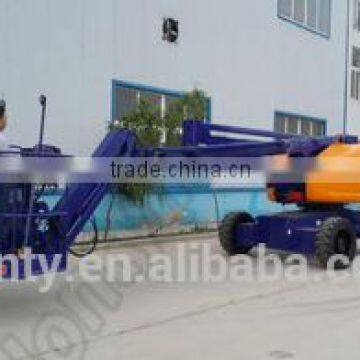 Single Person Hydraulic Boom Lift Telescopic Lift for Aerial Work