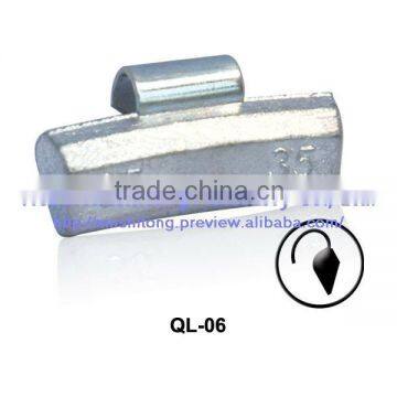PB/lead tire balancing weight