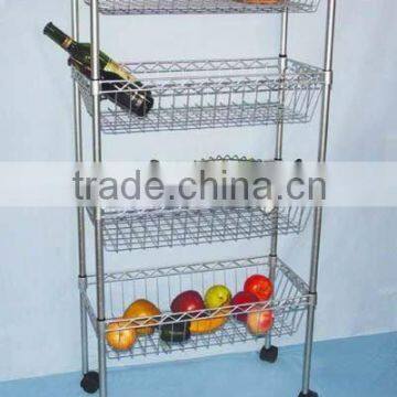 Basket Organizer Pantry Shelving