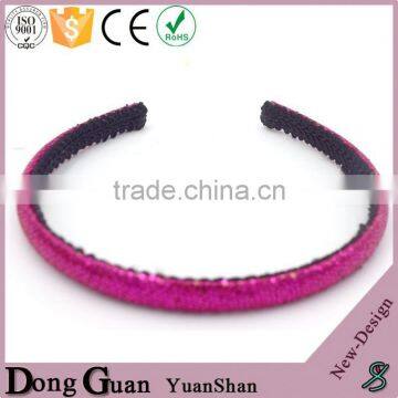 2016 New Design Elastic Headband Flower Hair Band Wholesale Custom Jeweled Hairband photo-4